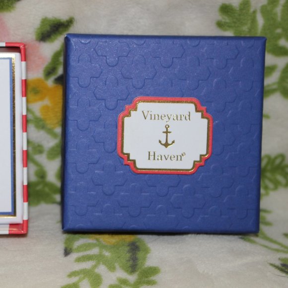 Vineyard Haven Jewelry Nwt Vineyard Haven Brooch Red White Blue Peace Sign 4th Of July